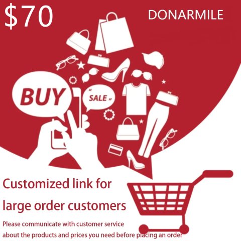 USD70 DONARMILE Customized link for customers(Please communicate with customer service about the products and prices you need before order) specify products