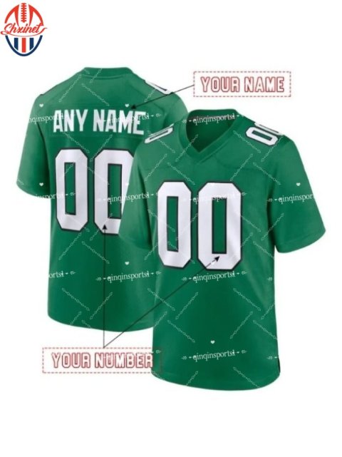 Saquon Barkley Cooper DeJean Brown DeVonta Smith Jason Kelce Brian Dawkins Reed Blankenship Randall Cunningham Zack Baun Football Jersey