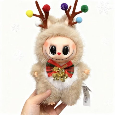 labubu doll V1 V2 V3 Monsters labubu Into Energy SeriesBlind Box Christmas present clothesDoll Keychain Decor Gift