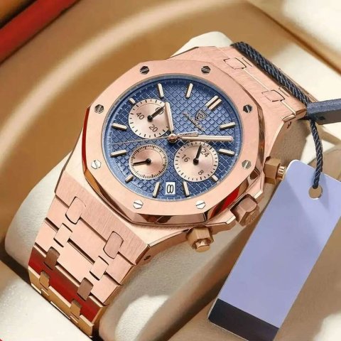 DHgargets Multifunction Men&#039;s Watch - Waterproof 50M Chronograph Luminous Quartz Wristwatch with Date & Tachymeter (Model 926)