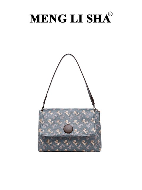 Niche high-end printed one-shoulder underarm tote bag for women trendy 2025 new style large capacity for commuting handbag and crossbody bag