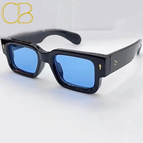 CB Oversized Square Sunglasses Men Retro Steampunk Glasses with Side Shields Extra Large Vintage Gothic Goggles y2k Cyberpunk Futuristic Cool Brand Designer