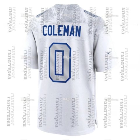 Personalized Custom 2025 Rivalries Football Jersey Josh Allen Coleman Joey Bosa Gabriel Davis Von Miller Dawson Knox Jim Kelly Embroidered