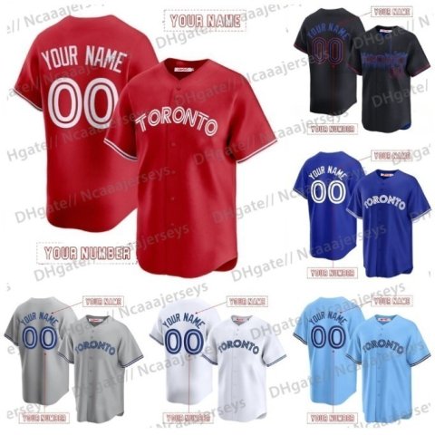 27 Guerrero Jr. Custom Baseball Jerseys Bichette Springer Kirk Berrios Raposo Jersey Sweatshirt - Embroidered