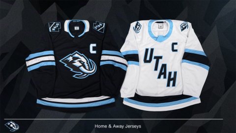 Personalized Custom Hockey Jersey Clayton Keller New Patch Utahs Hockey Club McBain Logan Cooley Guenther Cole Mikhail Sergachev Jack McBain