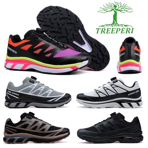 free shipping T92 knob buckle running shoes for men women flats sneakers treeperi mens trainers low-top runner comfort fashion non-slip sports outdoor shoes size 36-45
