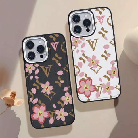 DHgadgets Luxurious Floral Apple 16 Premium 13 Phone Case 15 Pro Full Coverage 12 Shockproof 14