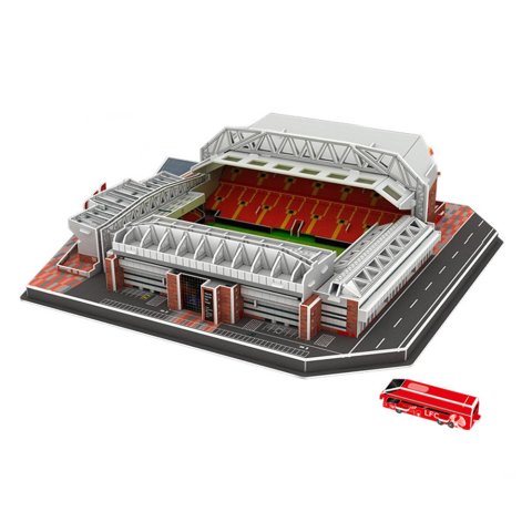 Interactive Architectural Bricks Toy Collection of World-Famous Stadia including Old Trafford and Barcelona&#039;s Nou Camp Football Field Toy Stadium Building