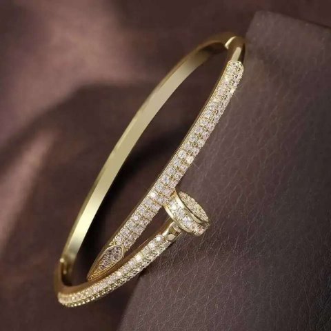 Bracelet Designer Bracelets for women Luxury jewelry Copper plated with 18K gold High-quality fashion Zircon inlay bangle Holiday and vacation gifts