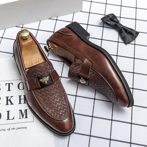 Size Fashion Mens Dress Casual Leather Designer Wedding Mules Business Italian Slippers Loafers Oxford Shoes for Men 352c