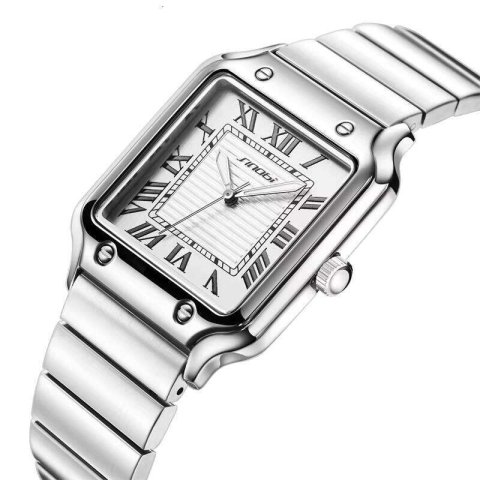 DHgate gargets: Durable Rectangular Mens Quartz Timepiece Water-resistant & Crafted from Stainless Steel