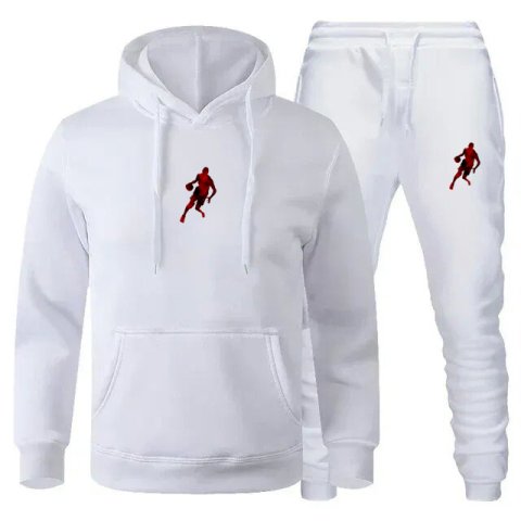 Men&#039;s Tracksuits 2025 Autumn/Winter Jogging Fitness Sportswear Set: Fashionable Long-sleeved Sweatshirt Casual Pants 2-piece Set