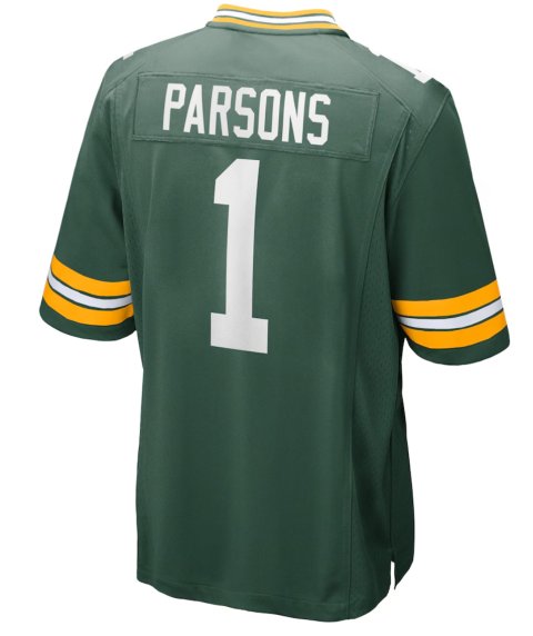 Custom Football Jersey 1 PARSONS Love Custom Football Jersey Willis Brooks Jacobs Doubs Heath Melton Jerseys Any Name Number fans55