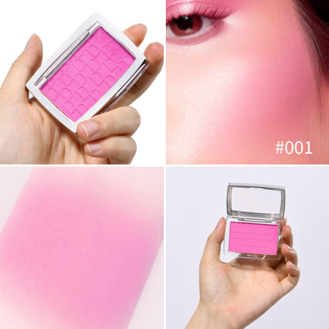 Carved Blush Plate 6-color Pink Matte Natural Versatile To Enhance The Color Blush Rouge Repair Capacity