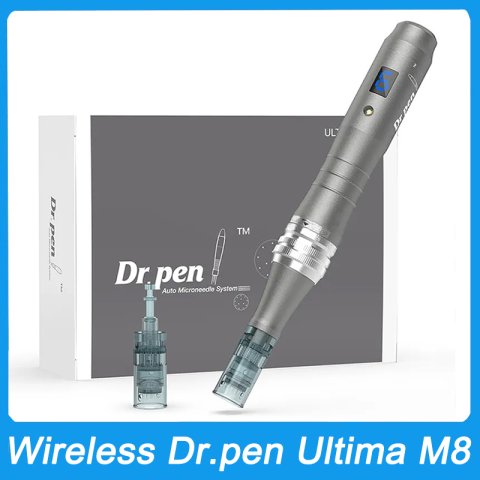 Wireless Dr.pen M8 Home Use Skin Care Beauty Dermapen MTS Tools Derma Dr Pen Ultima M8 Micro Needling System Meso Therapy Machine With 16 Pins Cartridges