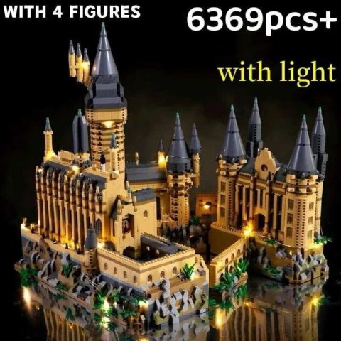 Creative Medieval Magic Castle Bricks Set - Build Your Own Palace Model for Kids Assembly dh5727163