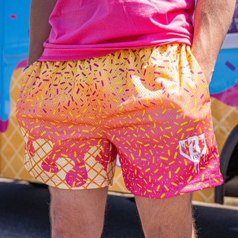 Multiple Fresh Flavors Ice Cream Shorts Mens Baseball Lifestyle 101 Breathable Quick Dry Flexible Casual Beach 250828