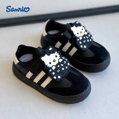 Sanrio New Spring Autumn Kawaii Anime Board Shoes 2025 Cute Hello Kitty Cartoon Children Casual Sports Sneakers Gifts for Kids L250910