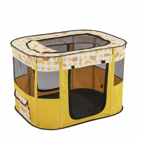 Folding Puppy Tent, Dog Cat Cage Fence, Dog Cat Nest Pet Supplies Tent, Puppy and Kitten Delivery Room Cloth