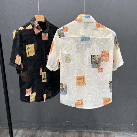 Summer men&#039;s thin short-sleeved shirt