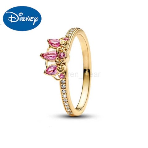 Disney 2025 New Disney Stranger Things Series Ring Suitable for Original Pandora DIY Women Christmas Jewelry Gift W20250714