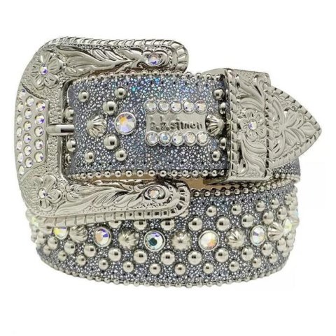 BB simon bb belt Strap Men Women Rhinestones Designer Belt Western Bling Crystal Dia Studded Belts