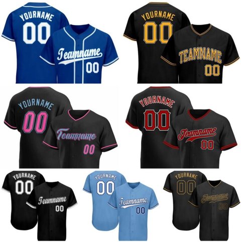sportswear Custom Baseball Jerseys Personalized Create Your Own Customized Baseball Jersey Yours Club Team Logos Unlimited Mysterybox store yakuda