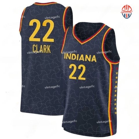 Indiana Fever 22 Clark Basketball Jersey Bonner Colson Cunningham Dantas Howard Mitchell Hull Timpson Turner Embroidery Custom