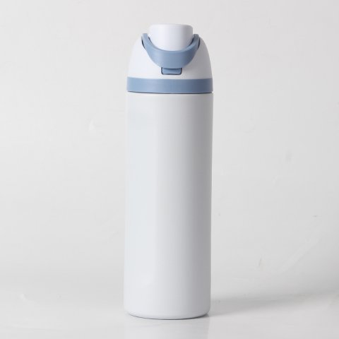 24oz owala Large Capacity Tumblers Stainless Steel Insulated Cup Outdoor Sport Water Bottle Bounce Portable Handheld Water Cup Thermos Cup BPA-Free Great for Travel