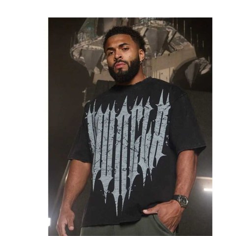 YA T-shirts Mens Summer New Sports Leisure Cotton Round Neck Fashion Loose And Comfortable Clothing Gym Running ShirtsT250317