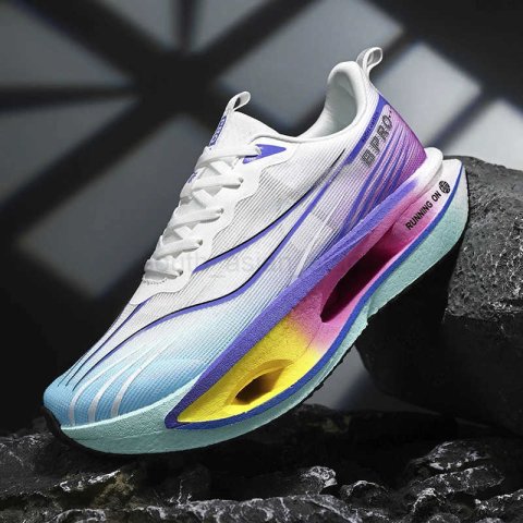 2025 New Mens Sneakers Thick Bottom Cushioning Running Shoes Athletic Training Carbon Plate Jogging Shoes Womens Tennis Shoes Z250805