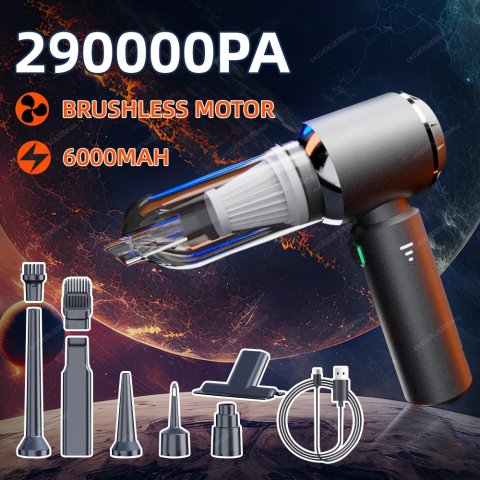 Car Vacuum Cleaner High Power Portable Handheld Wireless Brushless Motor Cleaning Machine Powerful Air Duster for Home Appliance 250721