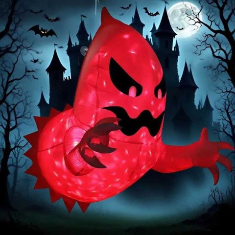 Halloween Inflatable Ghost Monster Decoration for Haunted House Spooky Party Supplies for Outdoor Garden and Yard Z250827