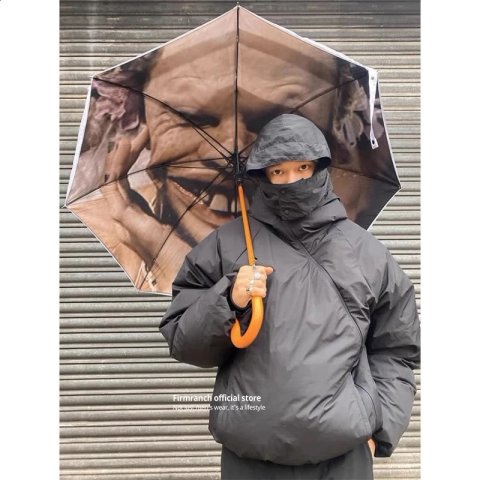 Firmranch PAF Curled Zipper n Hooded Snow Jacket Loose Bread Puff Jacket Suitable for Men Women Warm Park Winter Jacket 241202