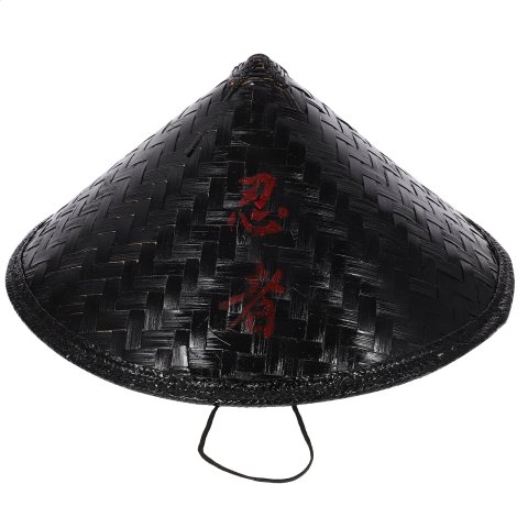 Cosplay Ninja Hat Japanese Men Asian Conical Hats Bamboo Samurai Vietnamese Japanese-style Cone Decorative Accessories Man Straw 240816