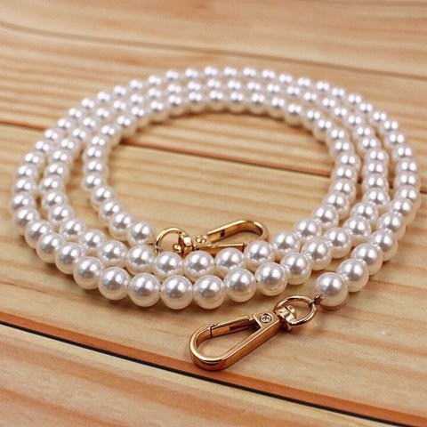8MM Pearl Chain Extended Pearl Bag Chain Wholesale Bag Chain Amplifier Chain Pearl Bag Belt