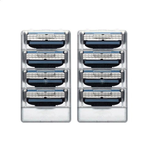 Razors Blades QShave It Blue Series Manual Shaving Razor Blade for Man Refill X5 Plus 1 Trimmer USA Top 4 Cartridges 231007