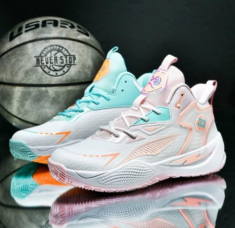 Concrete basketball shoes practical sports shoes high top children's and teenagers' sports shoes basketball Z 10.1