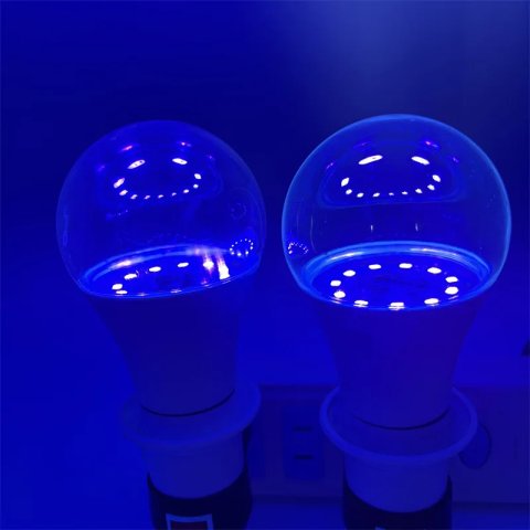 E27 LED Bulb UV Purple Black Light Bulbs 9W LED UV Lamp 395nm Ultraviolet Lights Blacklight For Fluorescent Glow Party 85-265V