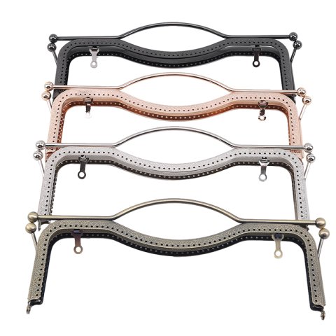 Coin Purse Clasp Lock Lips Shape Metal Frame For Purse Handle Clutch Bag Handbag Accessories Making Metal Clasp Bags Hardware