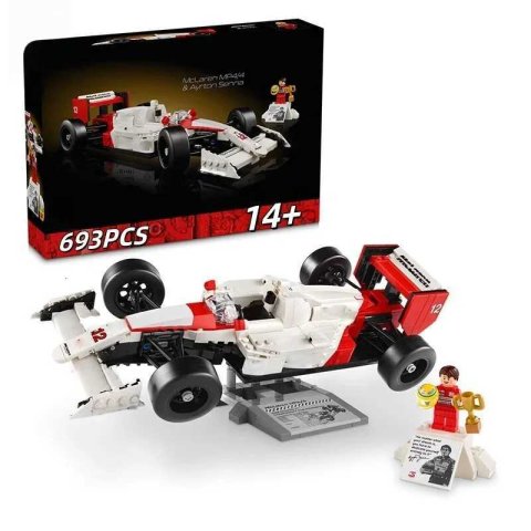 2025NEW 693Pcs Sena Racing Mp4 Nigel Mansell 10330 Mechanical Group Bricks Assembly Model Toy Adults Gift Collection Decor W251120