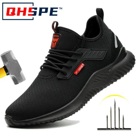 Work Sneakers Steel Toe Shoes Men Safety Shoes Puncture-Proof Work Shoes Boots Fashion Indestructible Footwear Security 251126