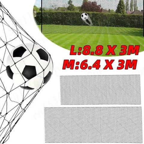 Soccer Backstop Net Soccer Practice Netting Ball Sports Barrier Net High-Strength Football Training Fence Net for Outdoor Sports 251112