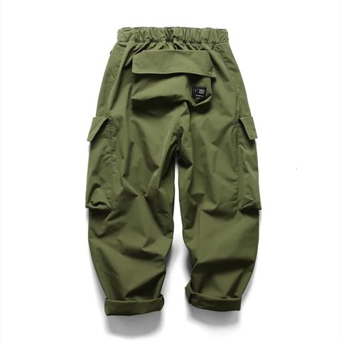 Mens Multi Pocket Workwear Pants Loose Casual Trousers Outdoor Trekking Hiking Skateboarding Sports Functional Bread Camp Longs 241125