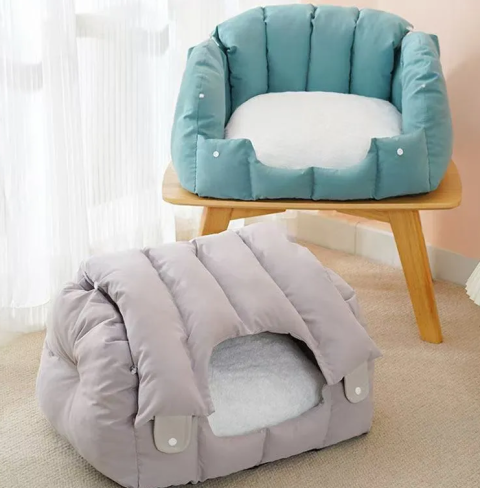 Small pet winter winter closed warm house cleaning cat dog house dog four seasons universal kennel