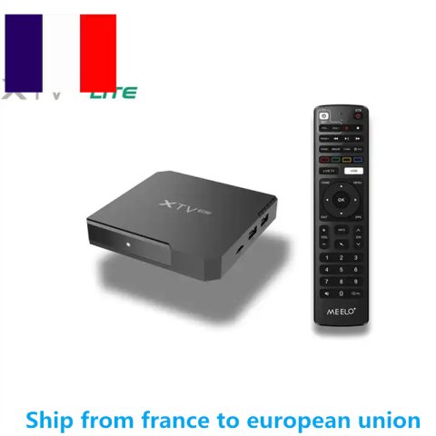 Ship from frrance MEELO PLUS XTV SE2 Lite TV Box Media Android 11 2.4G/5G WIFI Amlogic S905W2 2GB RAM 8GB ROM