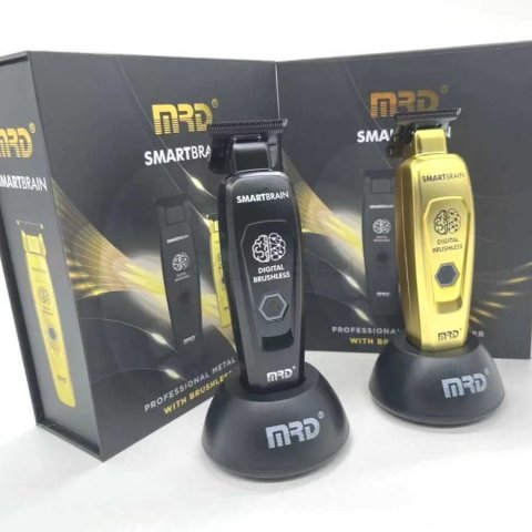 MRD CLIPPER GMT904 Smart Brain Hair Trimmer7200RP Mens Hair Clippers Full Metal Body DLC 440C Blade Z251029