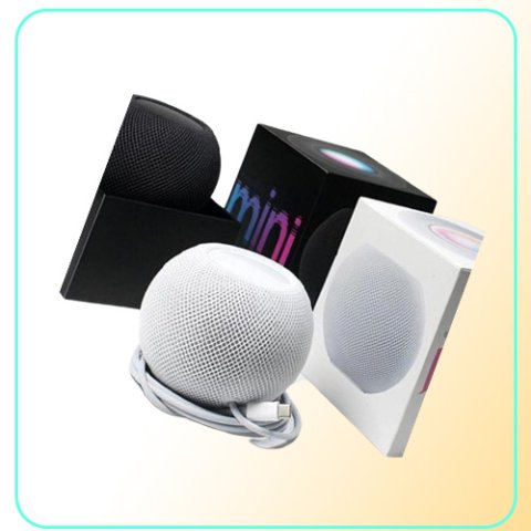Mini Speakers Smart Speaker For HomePod Portable Bluetooth Voice Assistant Subwoofer HIFI Deep Bass Stereo TypeC Wired Sound Box26
