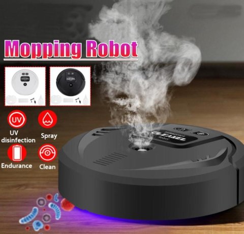 Vacuum Cleaners Fully Automatic Multifunctional Smart Robot Cleaner USB Charging Sweeping Dry And Wet Spray Mop Aerosol Disinfecti