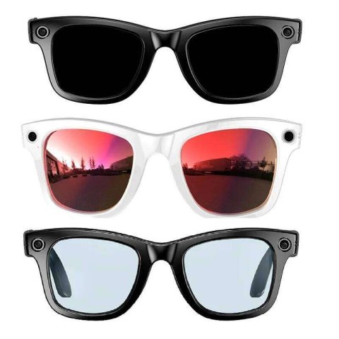 W610 AI Glasses With Video Camera 800W Outdoor Sunglasses Wi-Fi Transfer BT Calling Audio Record Smart Wearable Headset